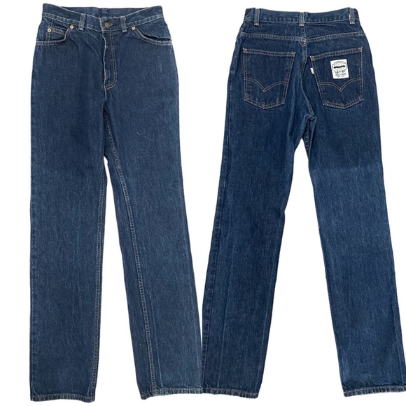 Levi's Denim - Vintage Levis’s White Patch 1980’s Dark Wash Jean, size 27, amazing condition